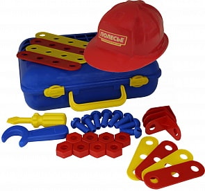 Набор - Механик 2, 31 элемент, в чемодане (Полесье, п-43184)