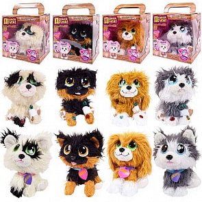 Собачка плюшевая Спаси друга!, 4 вида (ABtoys, S18054)