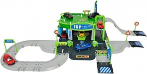 Парковка-заправка CREATIX с 1 машинкой в комплекте (Majorette, 2050010)