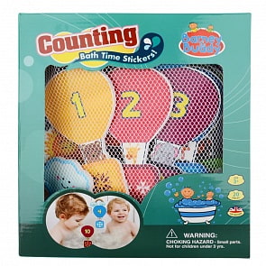 Стикеры для ванны - Учимся считать (Avenir, BB010)