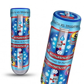 Набор для экспериментов из серии Опыты из пробирки - Волшебный снег (Дельта, 306пр)