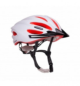 Шлем Hudora, бело-оранжевый XS, 49-52 (Hudora, 84158)