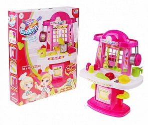 Игровой набор - Кухня с посудой и аксессуарами (B975507)