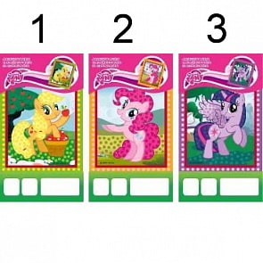 Аппликация – Мой маленький пони (Multiart, LFSI3-01A-C-MLPsim)