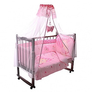 Комплект – Мишутка, розовый (Золотой Гусь, 1906-z)