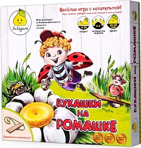 Настольная игра – Букашки на ромашке (ЯиГрушка, 59499st)