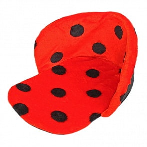 Утеплитель меховой для санок - Божья коровка (Барс, 7009RT)