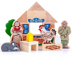 Конструктор - Курочка ряба из серии Сказки (Томик, 4534-1 ТОМИКsim)