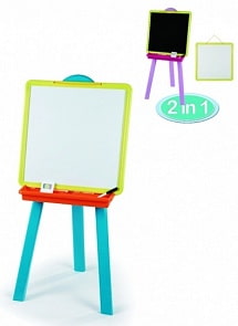 Детский двухсторонний мольберт Smoby (Smoby, 28076)