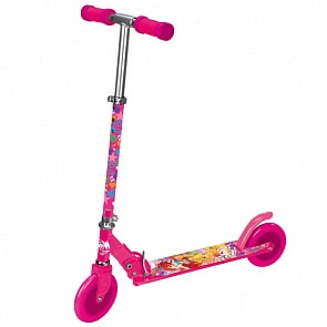 Самокат 2-колесный Винкс складной, с яркими наклейками (Shantou, ST-ALU006-WINXsim)