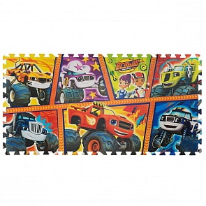 Коврик-пазл ­ ™Вспыш, 8 сегментов (Росмэн, 34139ros)