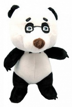 Плюшевая игрушка-погремушка Маша и Медведь – Панда 