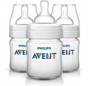 Бутылочка Серия Classic+, 125 мл, 3 шт. (Avent, SCF560/37)