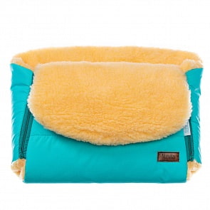 Муфта меховая для коляски Nuovita Vichingo Pesco Blu/Голубой (Nuovita, NUO-mVICP_2151)