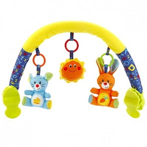 Дуга на коляску с 3 игрушками в комплекте (Умка, TE8451-94Asim)