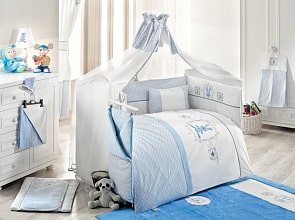 Балдахин серии Rabitto, 150 х 450 см, голубой (Kidboo, 00-0010547 _Blue)