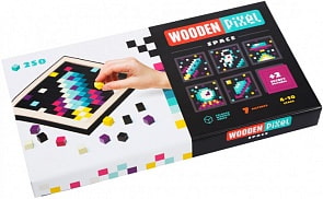 Деревянная мозаика – Космос, 250 деталей (Cubika, 14873C)