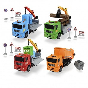 Городская техника, 20 см (Dickie Toys, 3744003) (ассортимент)