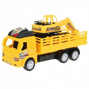 Грузовик инерционный с трактором (B1656613)