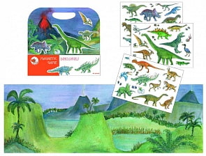 Детская магнитная игра - Динозавры (Egmont Toys, 630665)