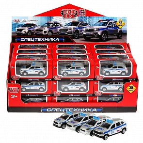 Кроссовер полиция 7,5 см (Технопарк, SB-17-70-CDU-1) (ассортимент)