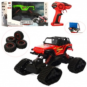 Радиоуправляемая машина Джип на аккумуляторе, свет (B1705550sim)