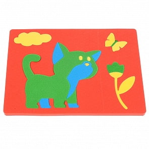 Мягкая аппликация - Кошечка (Умка, 4690590154809)