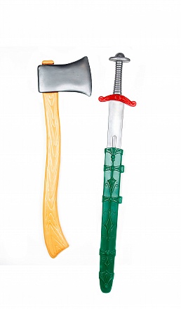 Оружие викинга - Топор и меч 