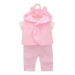 Одежда для кукол 38-45 см - Костюм с жилеткой Зайка (Mary Poppins, 452134)