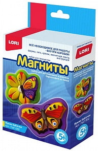 Магниты из гипса - Яркие бабочки (Lori, Пз-Г-002)
