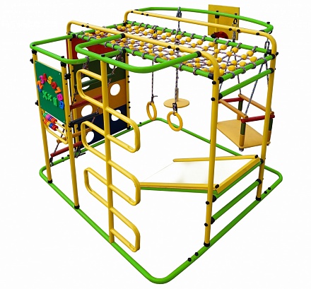 Спортивно-игровой комплекс - Формула здоровья Мурзилка-S, салатовый радуга 