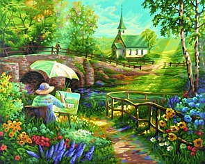 Раскраска картина Лето (Shipper, 9130506)