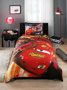 Детский двусторонний комплект белья Disney Cars Drift, 3-12 лет (TAC, 7012B-8800000807) Детский двусторонний комплект белья Disney Cars Drift, 3-12 лет (TAC, 7012B-8800000807)
