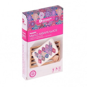 Мыло акварельное из серии Домашний – Печворк (Фантазер, 404104ФН)