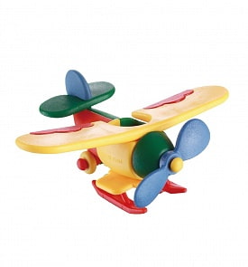 Конструктор-пазл - Гидроплан, 19 деталей (1Toy, Т59949)