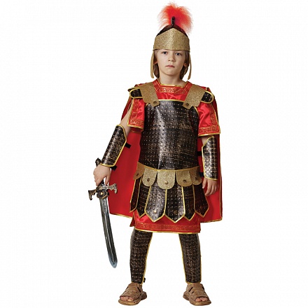 Карнавальный костюм К-премьер – Римский воин, размер 134-68 