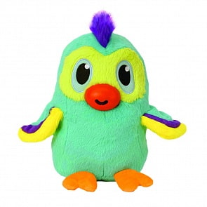 Мягкая игрушка из серии Дразнюка - Несушка Арапопка и 3 пластиковых яйца с фигуркой внутри (1Toy, Т13656)