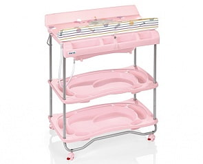 Стол для пеленания - Atlantis, розовый (Brevi, 00-0013302_564/054)