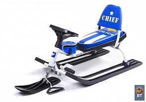 Снегокат 106 Comfort Police со складной спинкой (Барс, 3053RT)