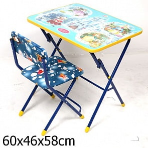 Набор детской мебели - Волшебный мир принцесс (Ника, КУ1/16sim)