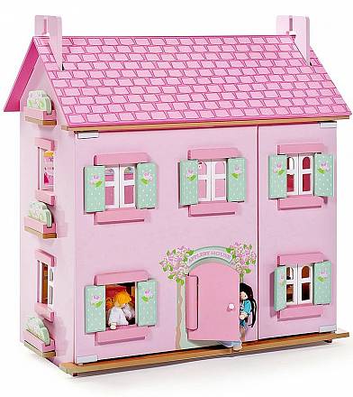 Детский игрушечный кукольный домик - Яблоневый сад 
