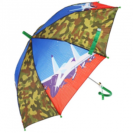 Детский зонт военный 45 см со свистком 