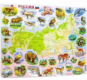 Пазл – Россия, русский (Larsen, K50)