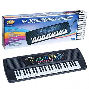 Детский синтезатор, 49 клавиш (Rinzo, D-00012)