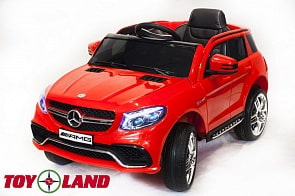Электромобиль Джип Mercedes Benz GLE 63 S, красный, свет и звук (ToyLand, TR1701_красный)