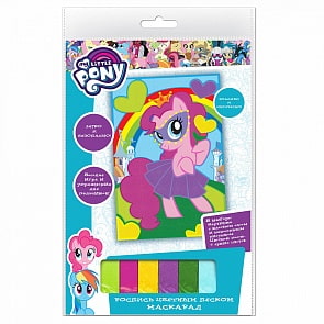 Роспись цветным песком ТМ Мой маленький пони - Маскарад (Росмэн, 36568)