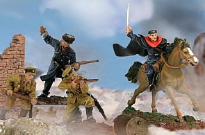 Набор фигурок Россия Казацкая кавалерийская дивизия,  1:72 (Unimax, 93089U_md)