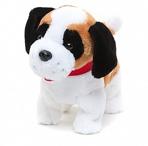 Интерактивный щенок озвученный, 6 функций, реагирует на свисток (Играем вместе, GE-10453Bsim)