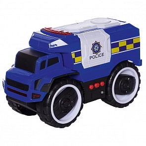 Полицейская инерционная машинка из серии Спецтехника, свет и звук (ABtoys, C-00356)