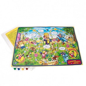 Настольная игра-ходилка - Возвращение блудного попугая, в блистере малого формата (Умка, 4690590104156sim)